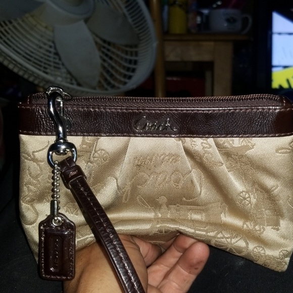 Coach Zipper Clutch Wristlet - Picture 6 of 6